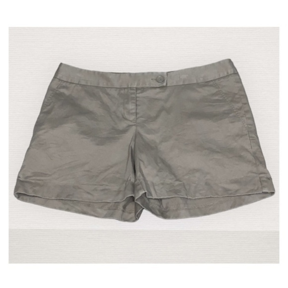 OutBack Red Cocoa Tan Cotton Blend Flat Front Cuffed Casual Shorts Sz 10